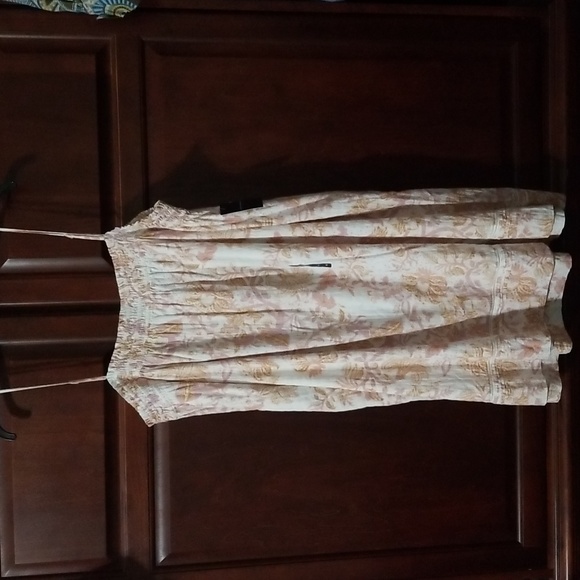 NEW! Lucky Brand smocked mini dress sz xl NWT - Picture 6 of 16